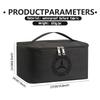 For Benz Travel Cosmetic Organizer Toiletry Case Wash Pouch Zipper Storage Bag AMG W213 W124 W108 W126 Exclusive W204 W222 W205