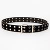 Pin Buckle Suede Rivet Belt Luxury Design Punk Waistband  Paired with Skirts Jeans