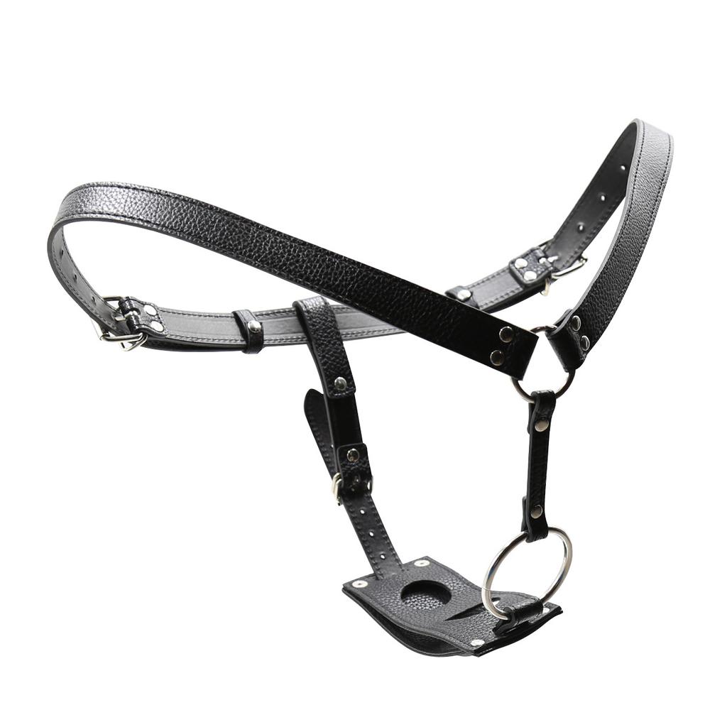 VaHppy Lesbian Chastity Underwear Bandage Belt with Anal Plugs Penis Multifunctional Sex Toys SM  Unisex Couple Masturbation