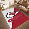 Kansas City Chiefs Square Rugs Are a Great Choice for Living Rooms, Bedrooms, Home Décor, and As Gifts.
