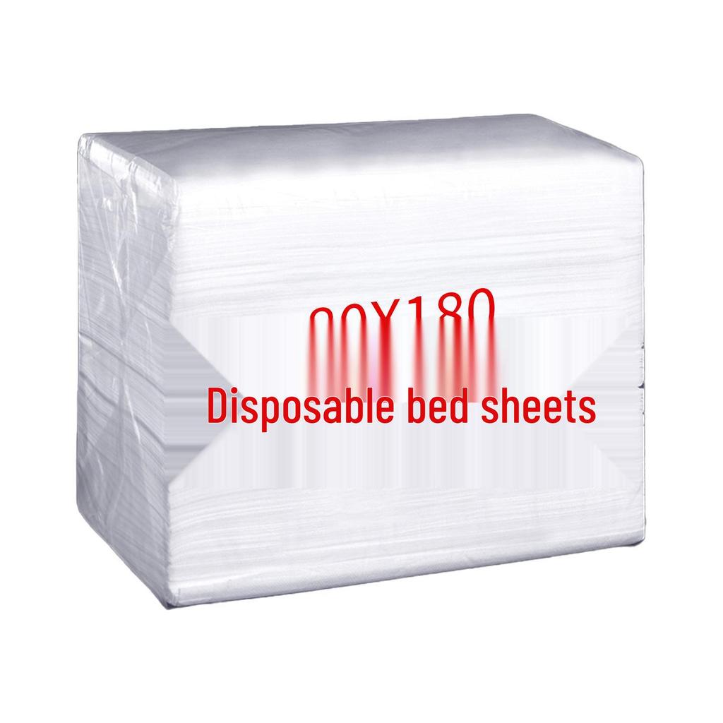 Disposable Waterproof & Breathable Beauty Salon Massage Bed Sheet with Holes – Thickened Non-Woven Fabric