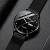 Silent Ultra-Thin Men'S Watch For Junior And High School Exams, Male Adolescent High School Student Luminous Waterproof Quartz Watch