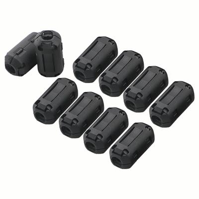 Cable Clip Ferrite Ring Core Noise Suppressor Headset Cables
