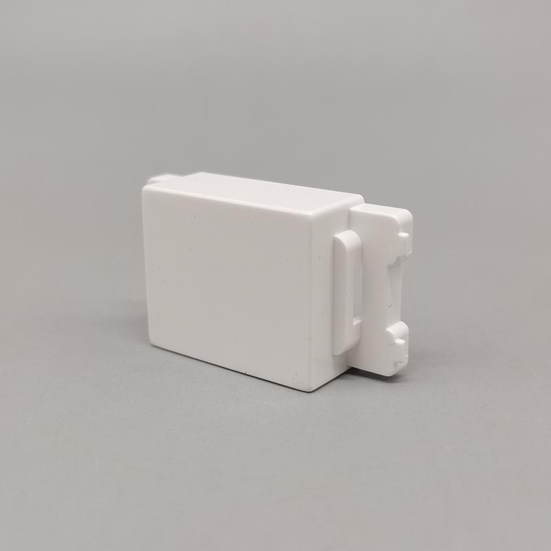 Type 120 White Blank Fill-in Plate for Floor Socket Module