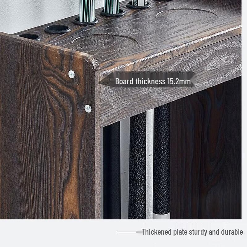 Floor-Standing Billiard Cue Rack