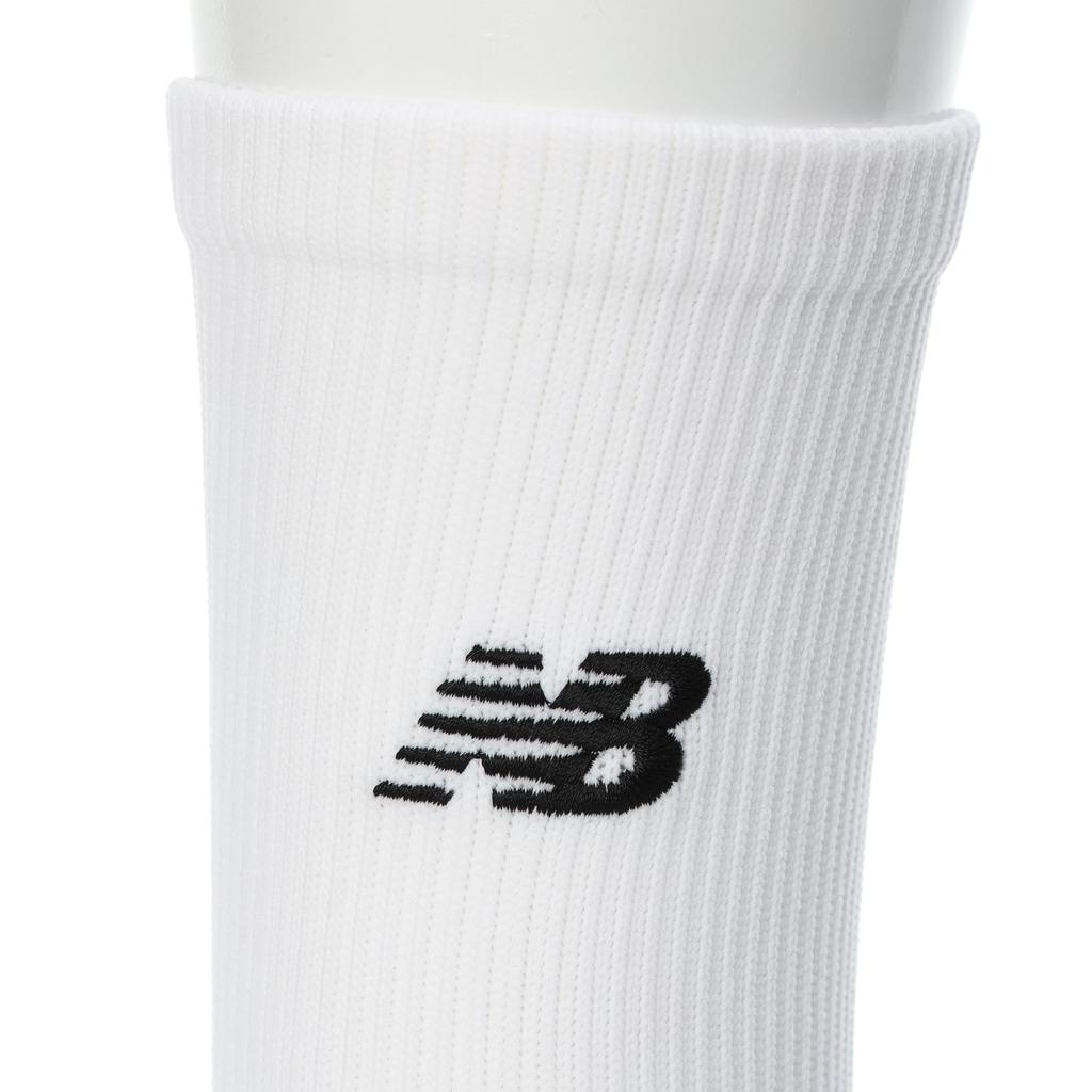 New Balance Soccer Stockings Training Grip Socks Nanofront WT (LAS45645) (White)