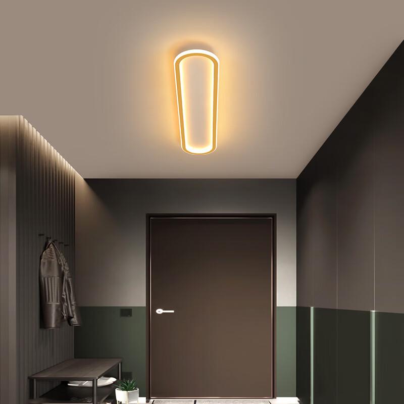 OEING Modern 120cm Black+White LED Ceiling Light