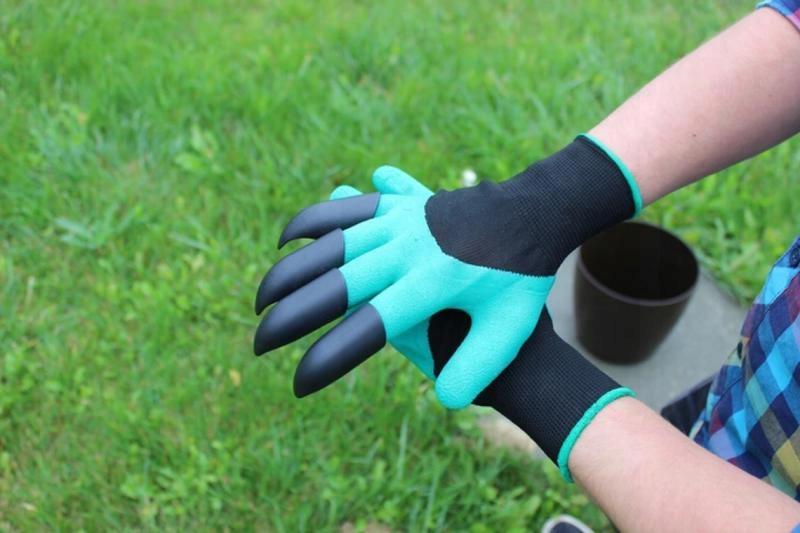 Gardenline Rękawice Ogrodowe Z Pazurami Tel9903