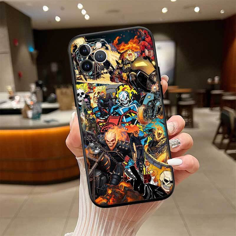 Ghost Rider Case for Samsung Note 20 10 S25 Plus Ultra Lite FE M20 M21 M30 M31 M51 A11 A26 A51 A52 A53 A56 A70 A71 A72 A73