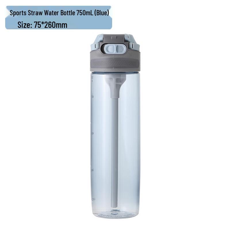 LOCK&LOCK One-Touch Sports Straw Water Bottle 750mL