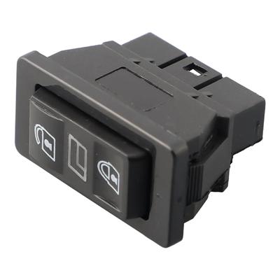1X 12V 20A 3 In1-Universal Car 5pins DPDT Power Door Glass Switch Door Lock Control Plastic Black Switches Electric Replacement