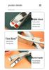 304 Stainless Steel Silicone Non-Slip Anti-Scald Bowl and Plate Lifter