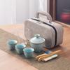 Ceramic Portable Travel Tea Set Business Banking Corporate Gift Companion