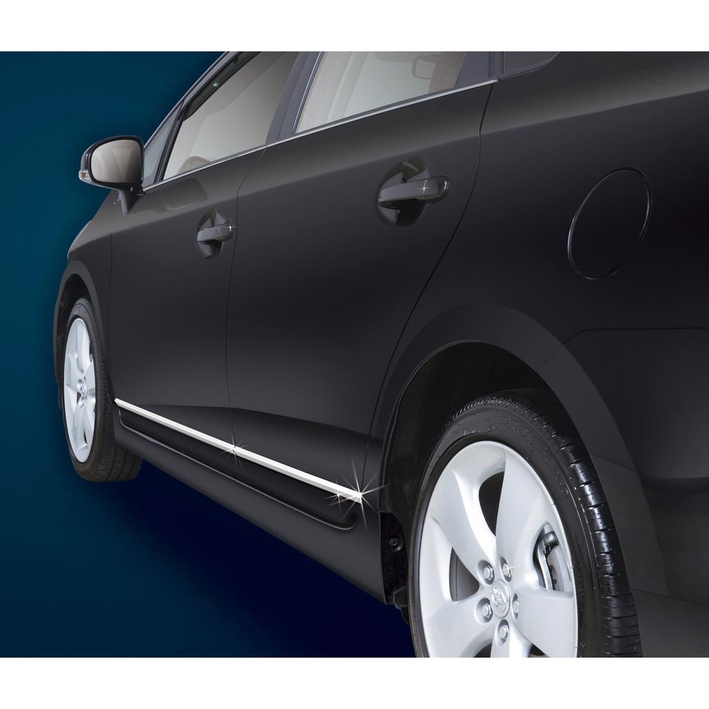SEIWA Edge Line 20m X for Car Scratch Prevention Multi-Mold, 3m, Chrome, K343, Exteriors, & Dress-Up