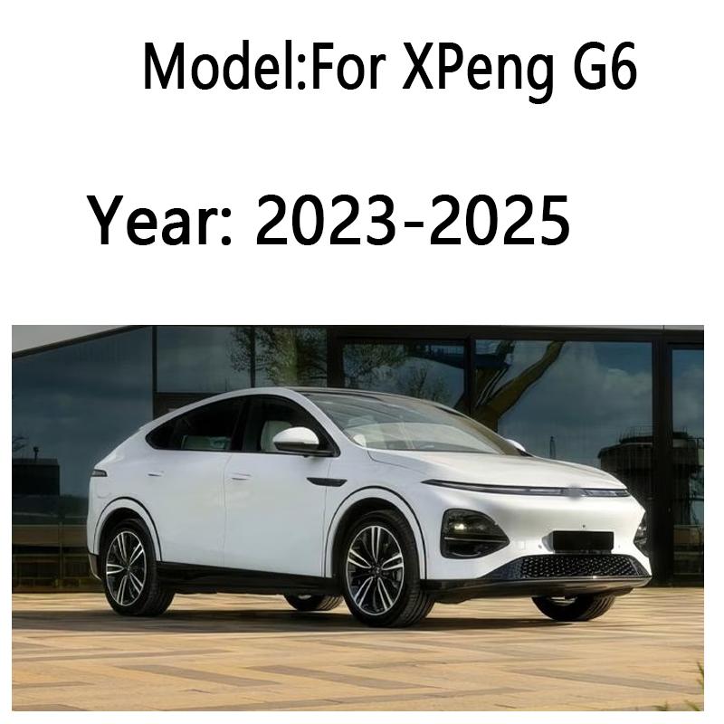 For XPeng G6 2023-2025 Car Trunk Cargo Cover Luggage Tray Storage Security Shield Privacy Curtain Partition Mat Car Accessories