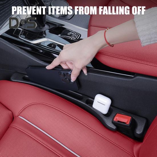 1/2 Pairs Car Seat Crevice Filler Storage Organizer Universal Fit Simple Installation Car SUV Truck Multifunctional Seat Side Gap Fillers