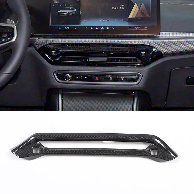 Real Carbon For BMW 3 4 Series M3 G80 M4 G82 G83 G42 G20 G22 G23 G26 M2 2025+ Central Control Dashboard Console Interior Trim