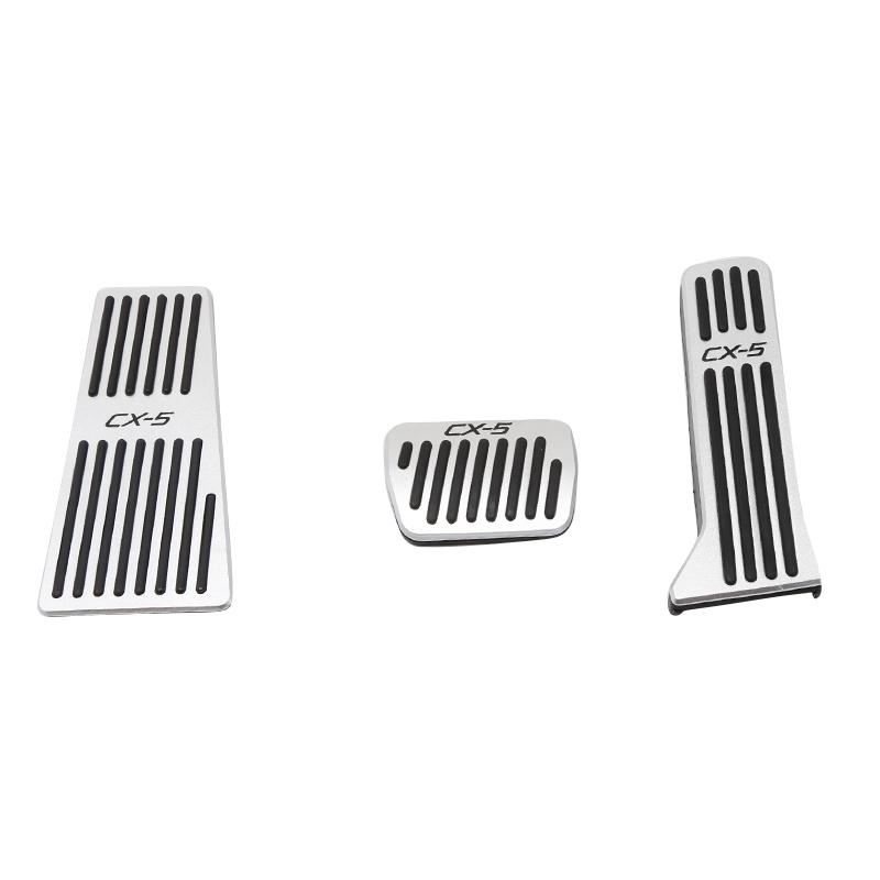 Pentru Mazda CX-5 CX5 KE KF 2012-2016 2017 2018 2019 2020 2021 2022 2023 2024 Pedale de frână de accelerație pentru mașină Tampă de acoperire pentru pedală de sprijin pentru picioare