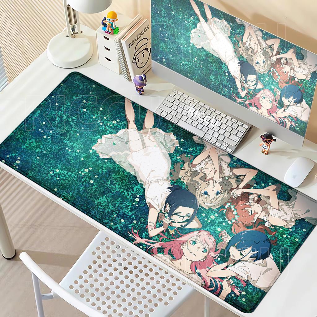 Großes Anime-Mädchen-Mauspad Darling in the FranXX 02 Gaming-Mauspad PC-Zubehör Maismatte Zero Two HD-Druck Tastatur Schreibtischmatte
