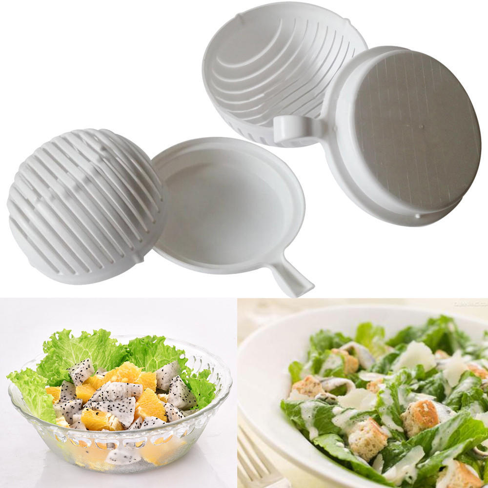 SALAD CUTTER BOWL HEALTHY FRESH SALADS MADE EASY// BRAND NEW