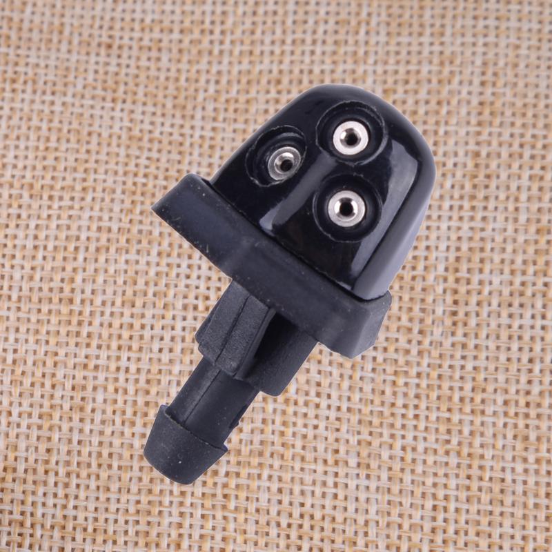 2Pcs Front Windshield Water Wiper Washer Jet Nozzles Spray ABS Plastic 38340-56K00 Fit For Suzuki Swift SX4 Aerio Escudo 2005