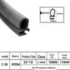 U-Shaped Waterproof Anti-Collision Dustproof Electrical Cabinet Rubber Seal