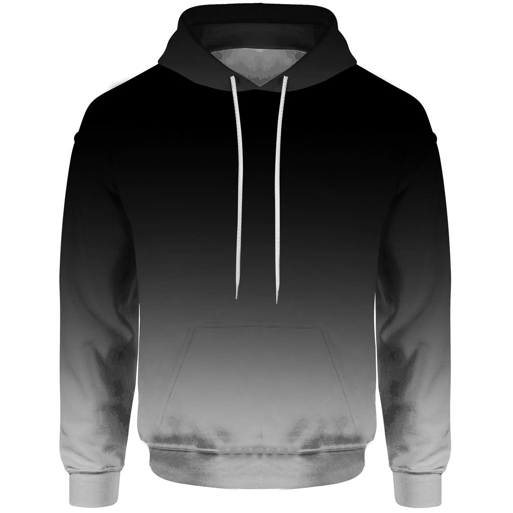 Wygodna męska bluza z kapturem, nadruk cyfrowy 3D, bluzy dla par, klasyczny jednolity kolor, nowy styl 2024