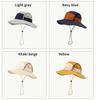 Unisex Cotton Bucket Hat Breathable Summer Sun Hat Men Casual Fisherman Cap For Fishing Hiking Jogging Travel Gorras Hat