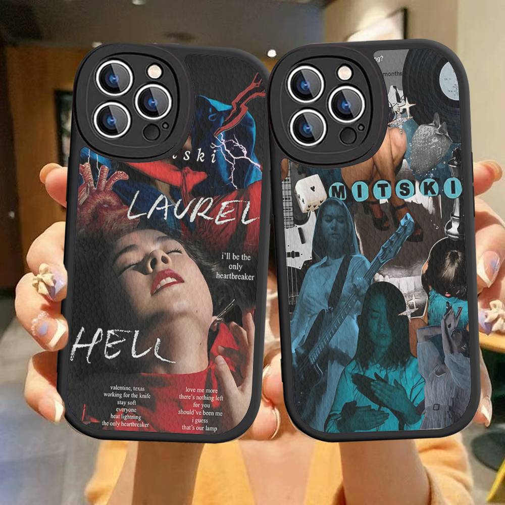 Singer M-Mitski Phone Cover For IPhone 16 15 14 13 12 11 Pro Max Plus Leather Soft Case