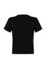 Women's Fashion Plus Size T-Shirt Crew Neck Short Orange Slit and Ruffle Detailed Boyfriend Knitted T-shirt