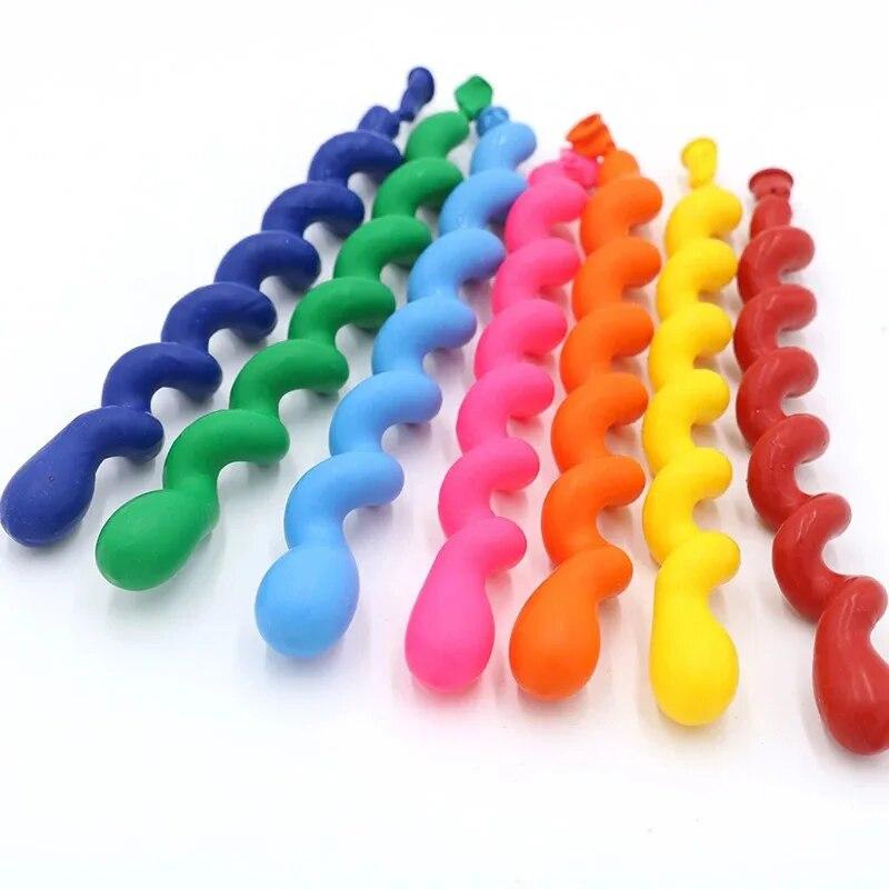 100PCS Spiral Balloon Holiday Activities Parties Birthday Wedding Decoration Celebration Layout Children Boys Girls Gift Toy
