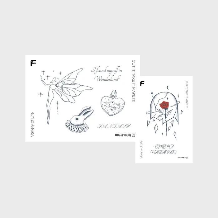 

Набор тату-наклеек «Фэнтези-фильм»