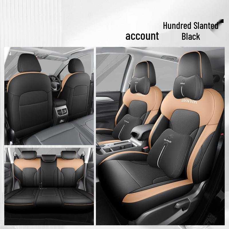 Perforated Leather Seat Covers for Haval M6 Plus 21/25 Models - Full Surround Cushion