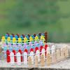 Holzzaun Palisade Miniatur Feengarten Haus Häuser Dekoration Mini Handwerk Mikro Landschaftsbau Dekor DIY Zubehör