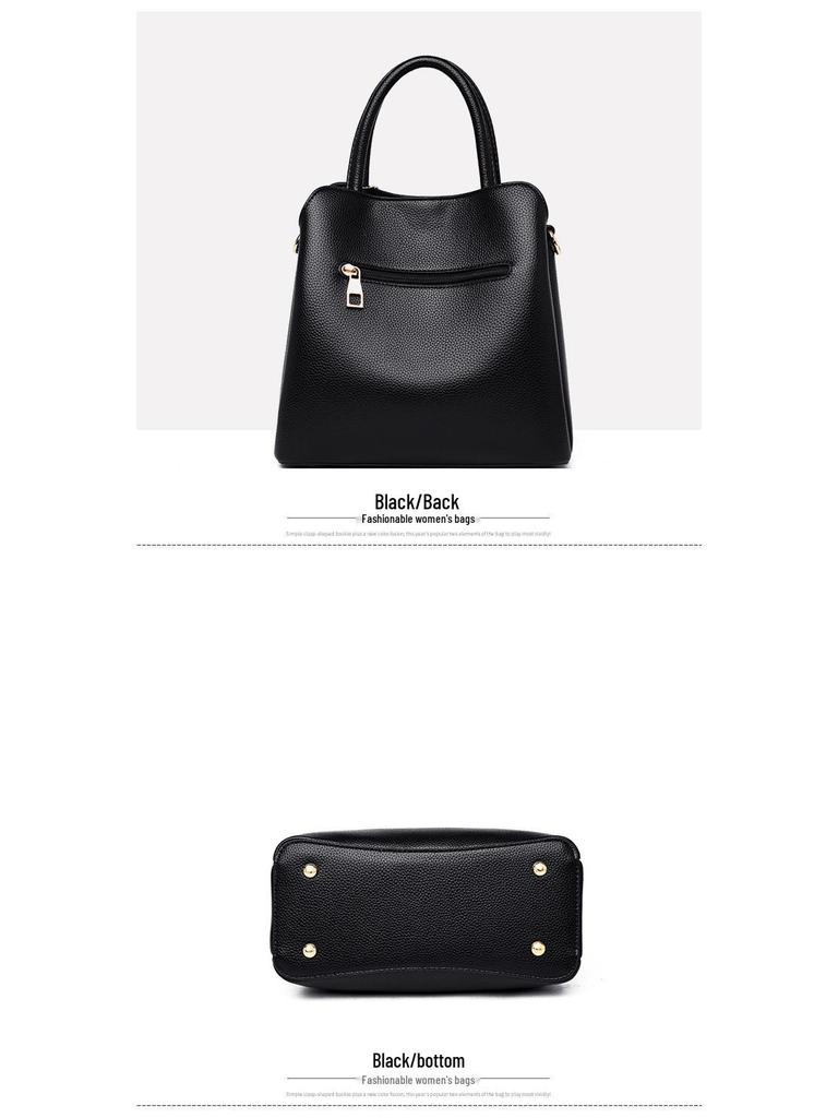 2024 Women's Fashionable Handbag: Large Capacity Tote & Versatile Crossbody