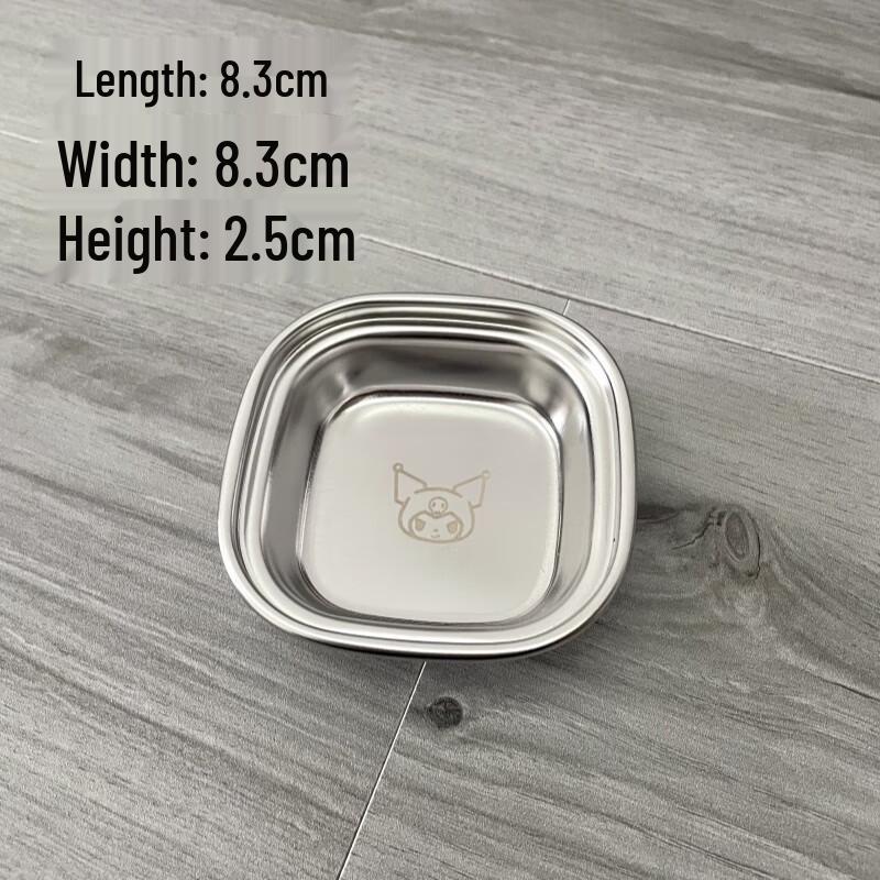 304 Stainless Steel Korean Compartmented Dipping Dish