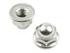 POSH FAITH Porca Sextavada com Flange Aço Inoxidável 2 Peças M6