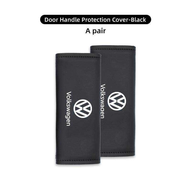 BAG1 Car Inner Door Armrest Pull Handle Non-slip Protective Cover For Volkswagen VW Passat Golf 4 5 6 Tiguan Polo Scirocco Jetta CC