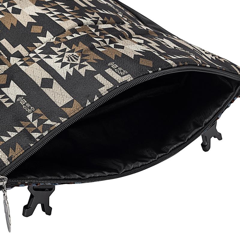 Anta Kyrie Basketball Series Fashion Trend Large Capacity Fabric Backpack Unisex Backpack Black 192541153-2