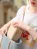 1 PC PU Leather Makeup Bag - Portable Travel Odorless, Jewelry and Makeup Storage Bag with Led Lights and Detachable Mirror