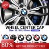 2025 Hot 4PCS 56MM 60MM 65MM Car Hub Cap Sticker Wheel Center Cover Decal Decoration Auto Modification Accessorie For BMW M Embl
