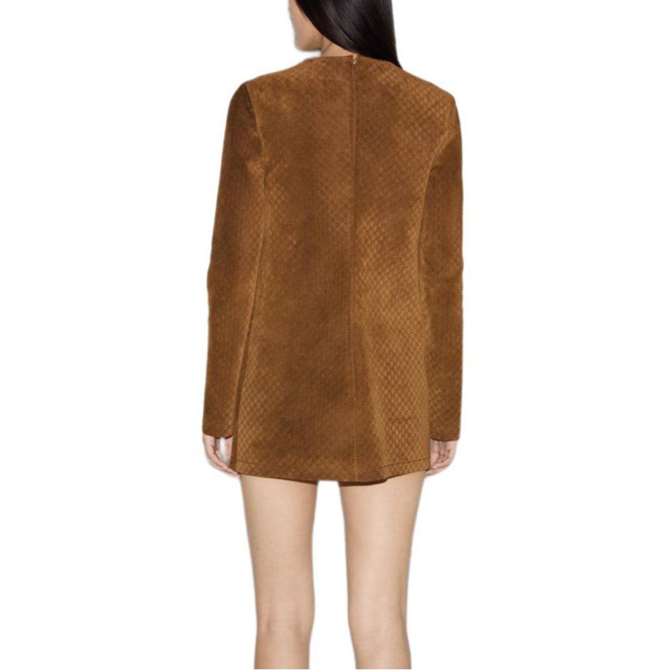 GUCCI Monogrammed Horsebit Detailed Mini Dress 817757-XNA5G-2234