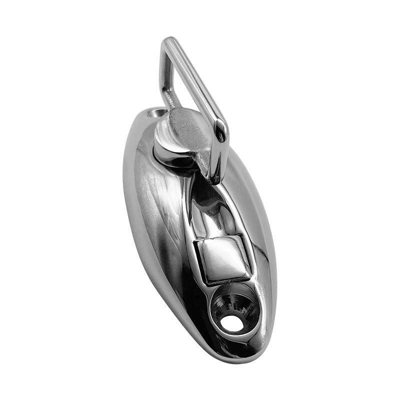 316 Stainless Steel 360° Adjustable Bimini Top Mount Swivel Deck Hinge With Quick Release Pin Boat Accessories Marine Hardware
