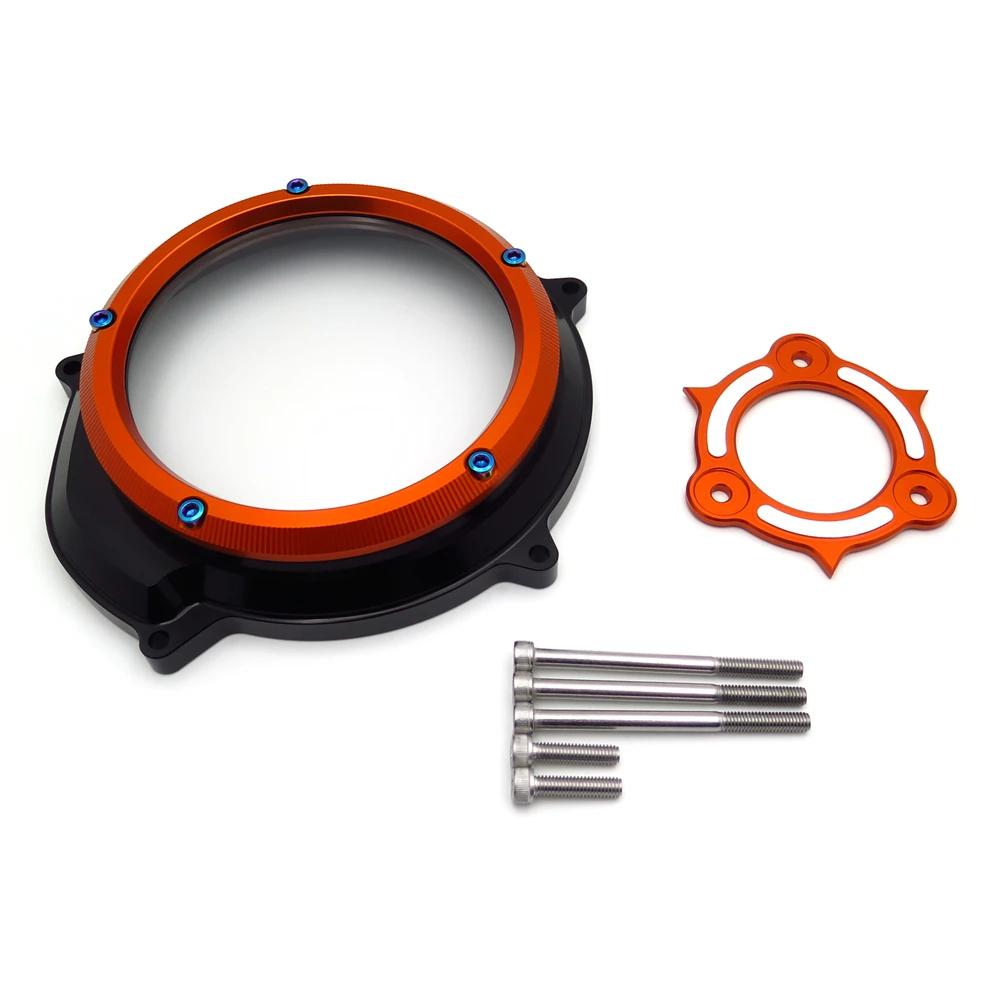 Motorcycle Parts Transparent Engine Clutch Protector Cover Guard For KTM 1290 Superduke And 1090 Adventure