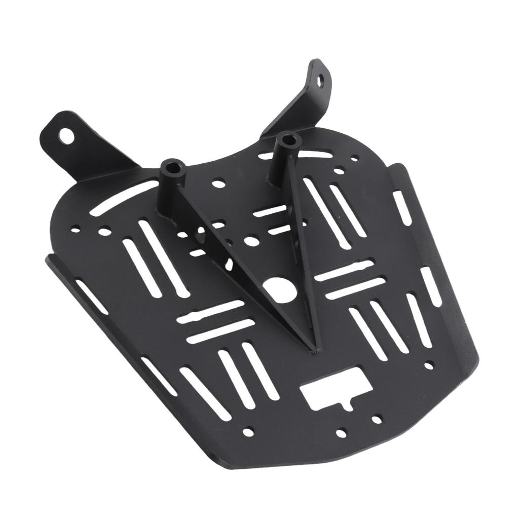 Tail Box Bottom Base Plate Carbon Steel Removable Rear Luggage Rack Top Case Mounting Plate Replacement for ZONTES 368G