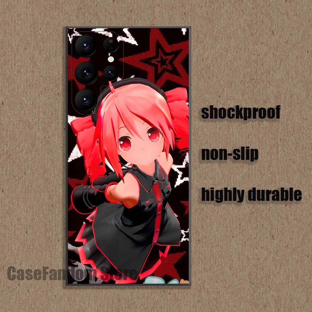 K-Kasane T-Teto Get To Me For Samsung Phone Case S26,S25,S24,S21,S22,S23,S30,Ultra,S20,Plus,Fe,Lite,5G Black Cover
