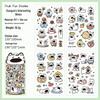 Yuezhen Adorable Dogs PET Journal & Children's Decal Stickers