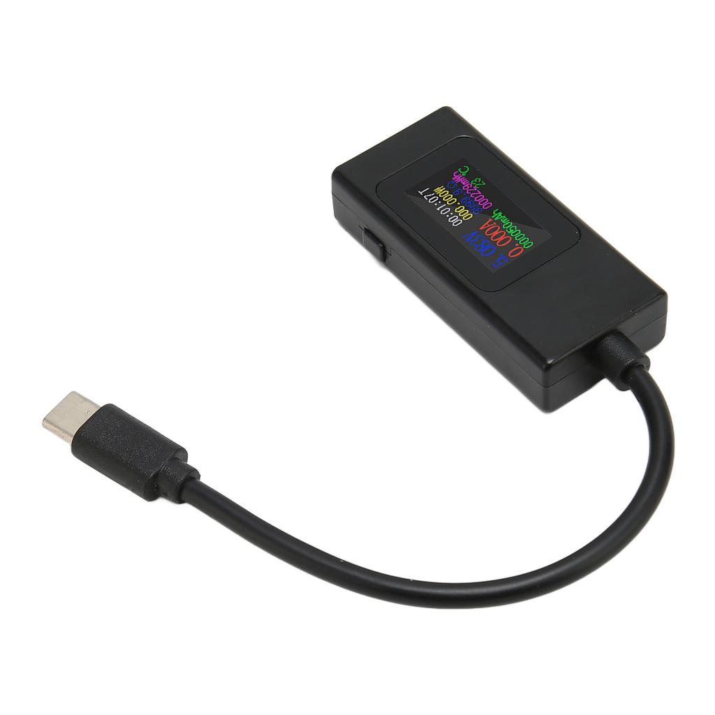 USB Tester Professional Current Voltage Power Time Accurate Measurement Bidirectional USB C Meter 4‑30V 0‑6.5A