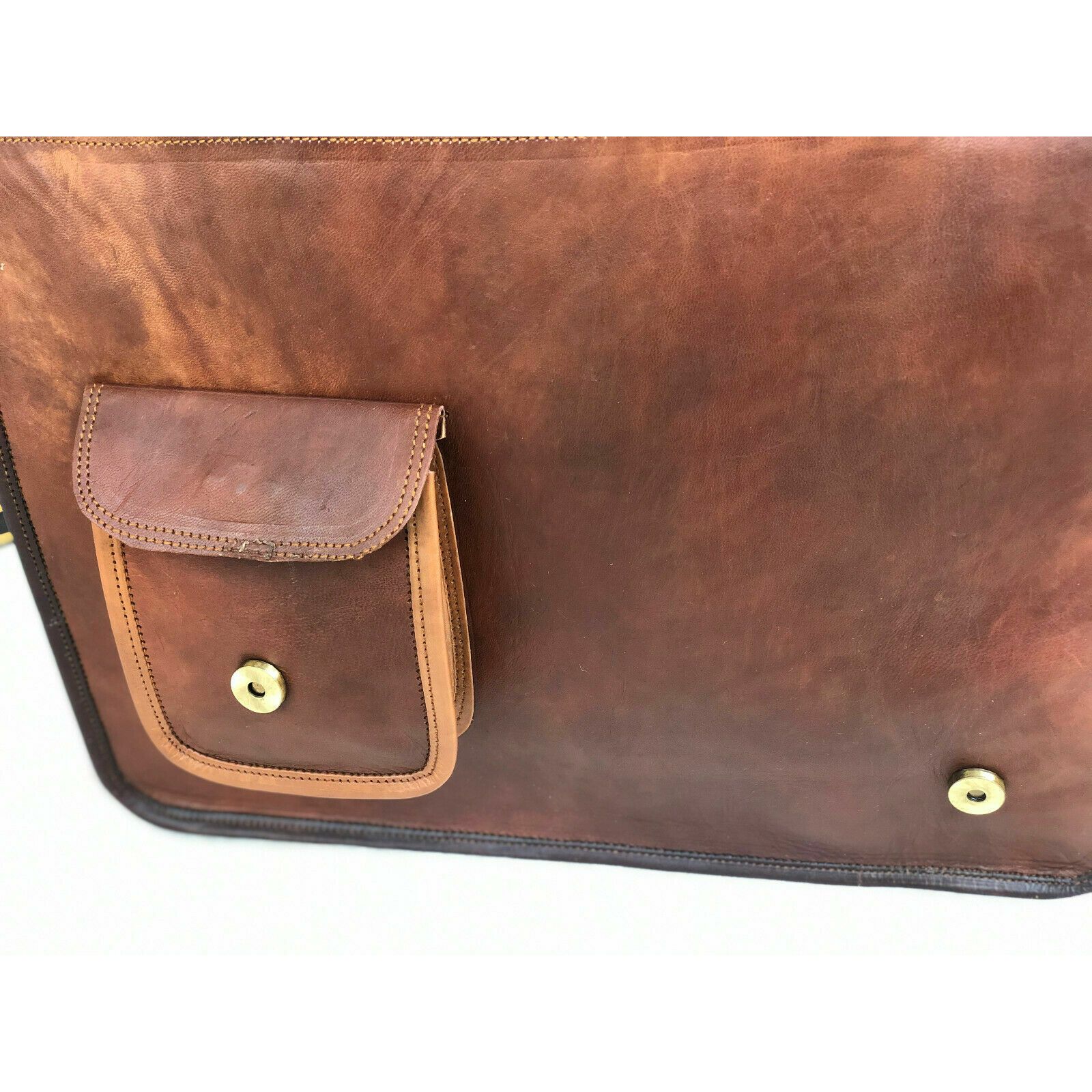 Новая дизайнерская женская винтажная кожаная классическая сумка-мессенджер через плечо 11 — фото 4