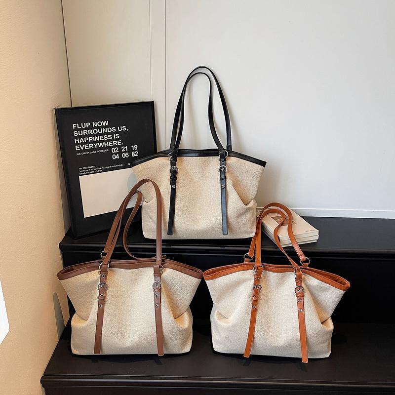 Commuter Tote Bag Women's Shoulder Bag Large Capacity Underarm Bag